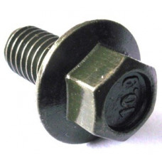 Болт с фланцем M6x1.0x 12мм, сталь