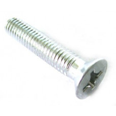 Винт с потайн.головкой и крест.шлицем  M6x1.0x30 мм, сталь (9140-06-030)