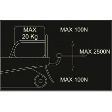 Наклейка из ПВХ самоклеющаяся STELS S600 (буксировка 2) (LU081367)