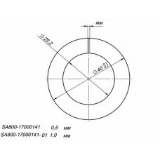 Кольцо 40×25.2×1мм (SA800-17000141)