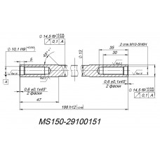 Ось MS150-29100151 (MS150-29100151)