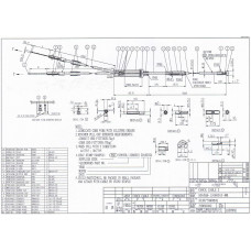 Трос управления дроссельной заслонкой (см.также - LU083598 (920мм)) (S565ER-11080010-01)