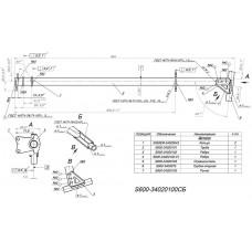 Колонка рулевая S600 34020100 (S600 34020100)