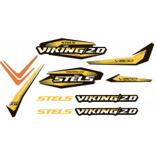Наклейки из ПВХ самоклеющиеся VIKING 2.0 V800 (декоративные), комплект