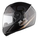 Шлем интеграл FF351 POKER BLACK