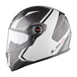 Шлем интеграл FF358 CORSA WHITE SILVER