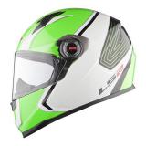 Шлем интеграл FF358 CORSA WHITE GREEN