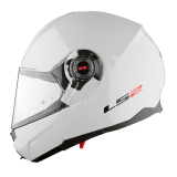 Шлем модуляр FF386 RIDE gloss white