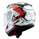 Шлем GT600K Boyster white red (белый/красный) М