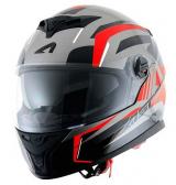 Шлем GT800 DRONE fluo red (красный/флуоресцентный) S